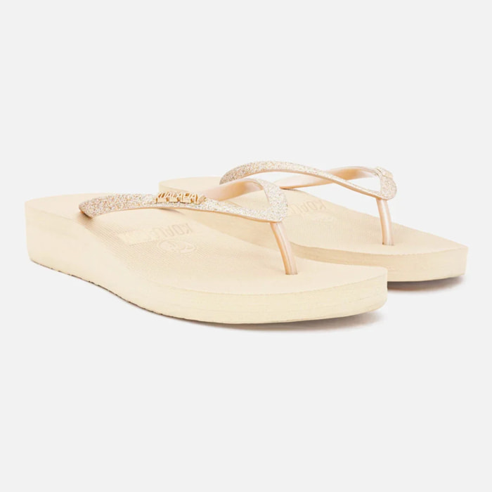 Chancla Cuña Marrón - Saona