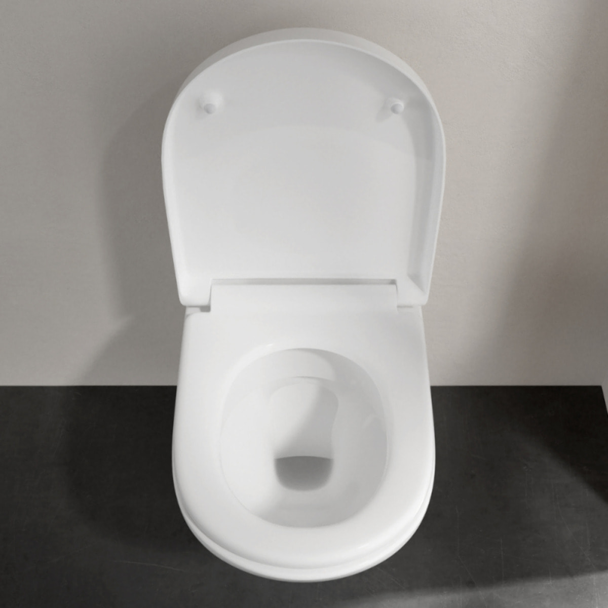 Pack WC sans bride O novo avec abattant frein de chute + bâti Viconnect PRO + plaque blanche