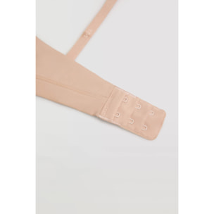 Reggiseno con ferretto non imbottito beige