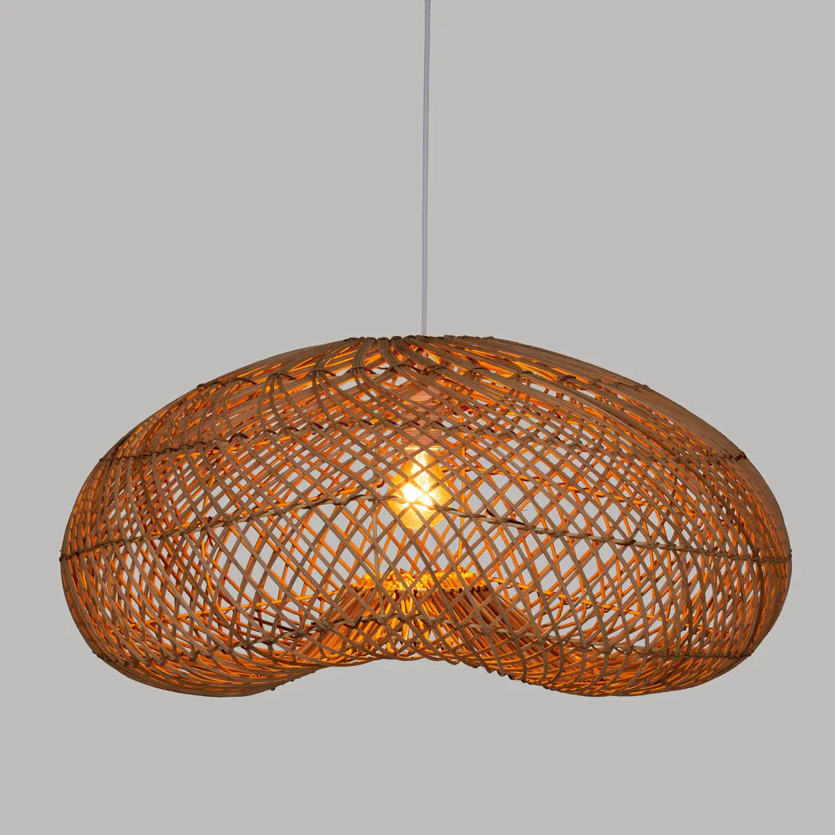 Suspension "Jeny" rotin D68cm