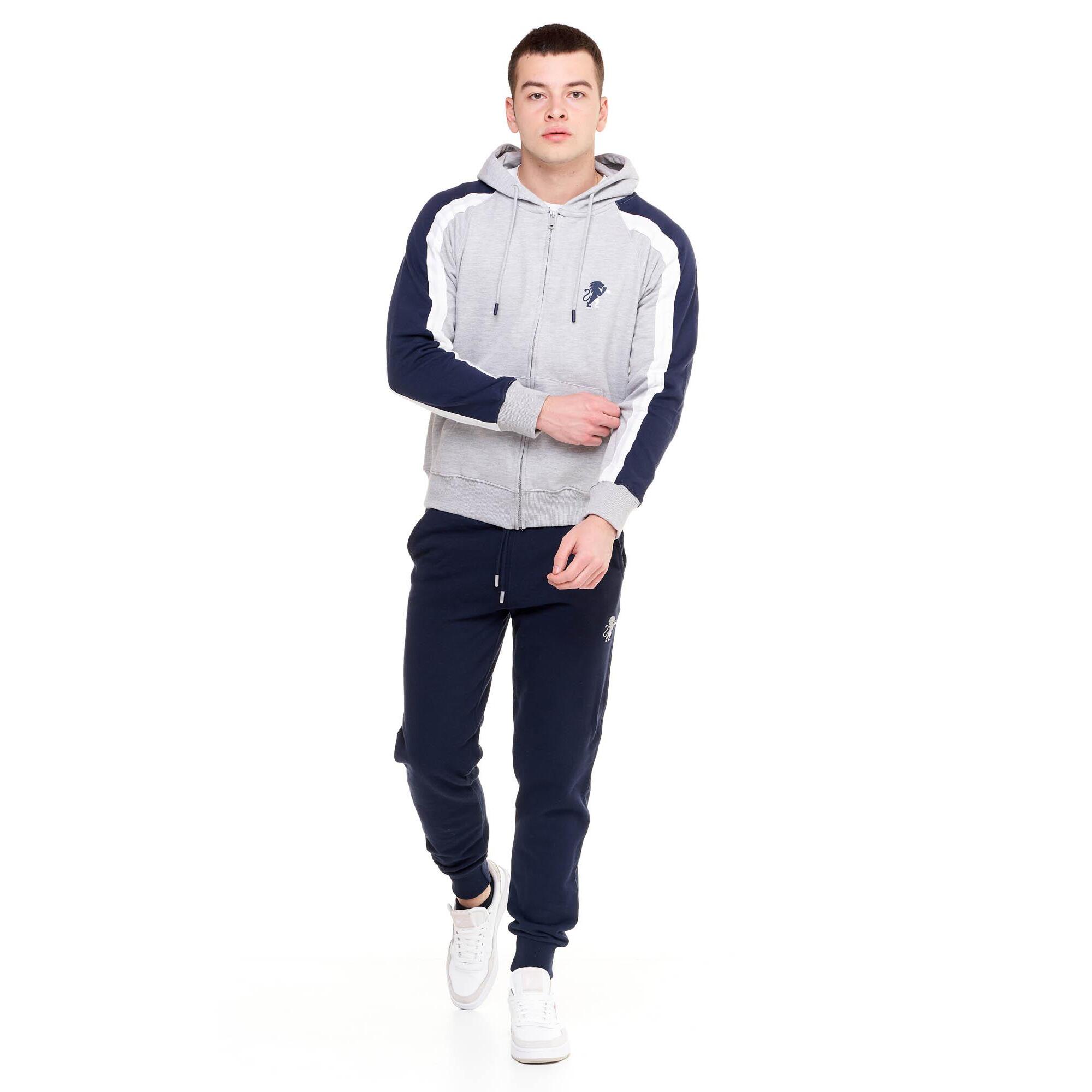 Tuta con cappuccio e zip da uomo New Sporty