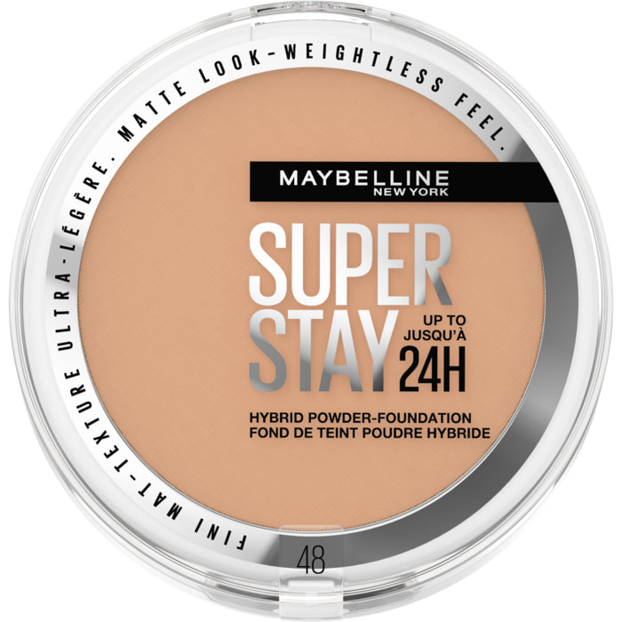 Maybelline New York Superstay 24H Hybride Fond de teint-Poudre Longue Tenue 48