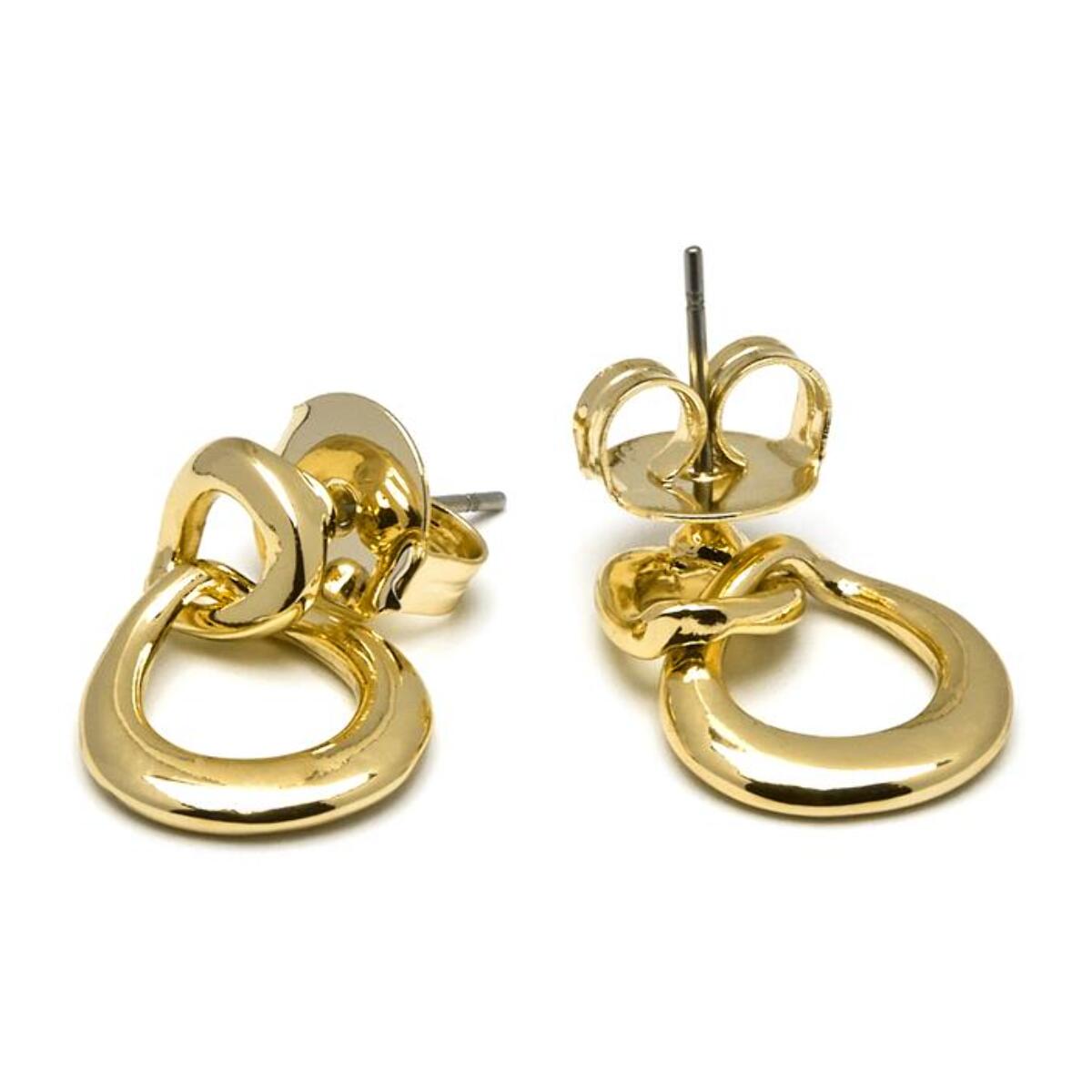 Pendientes Lux by Lux acabados en Oro Amarillo de 18 Kts