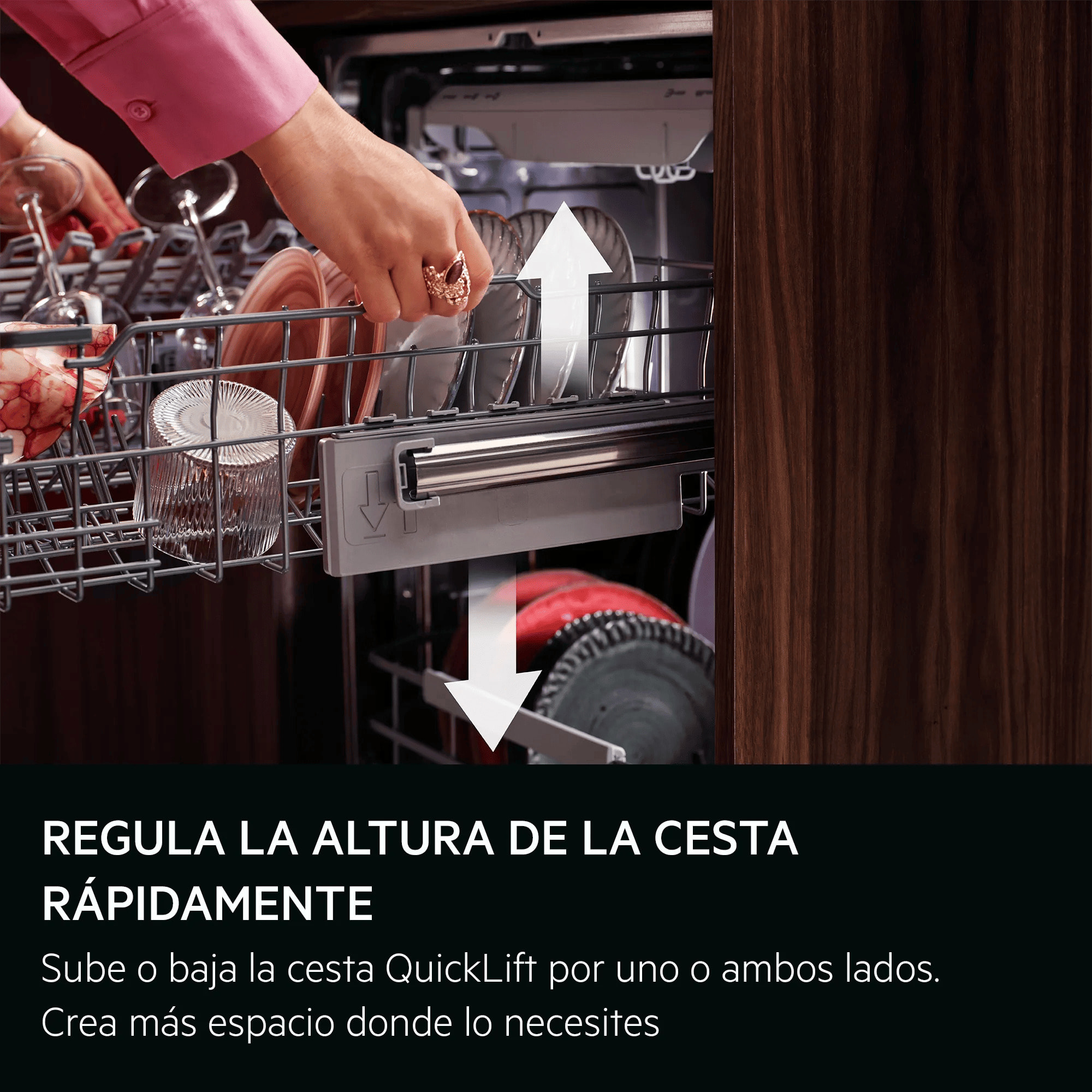 AEG Lavavajillas de 60 cm Serie 6000 SatelliteClean para 13 cubiertos FFB53627ZM