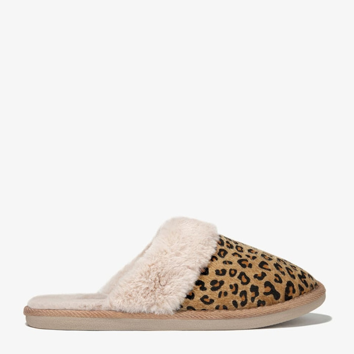 Zapatillas de Casa Leopardo