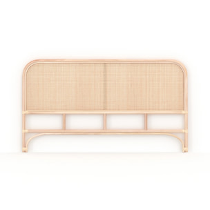 Tête de lit en rotin et cannage 160 cm - Naïra
