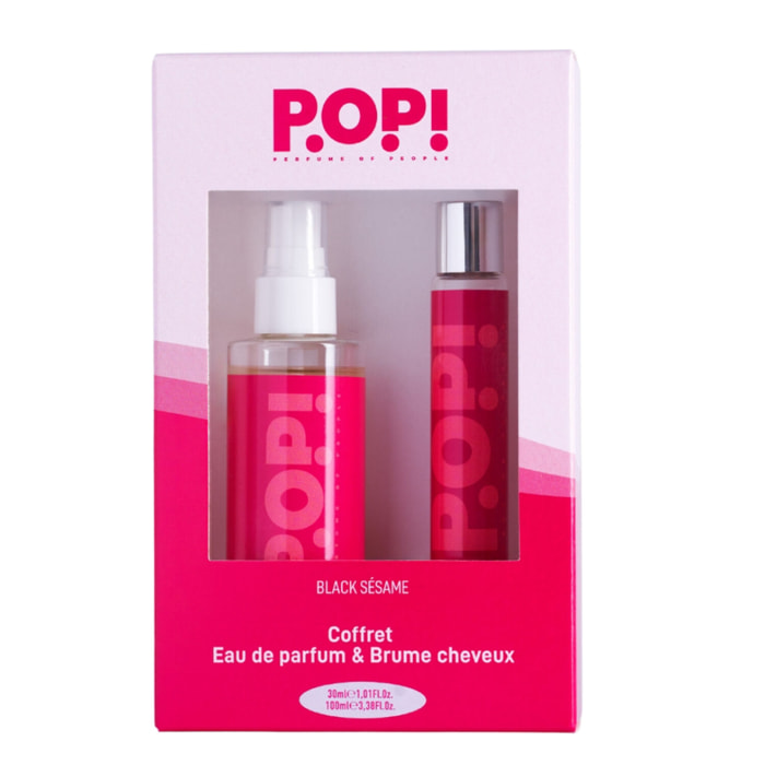 Black Sésame  - Coffret Eau de Parfum 30ml + Brume Cheveux 100ml