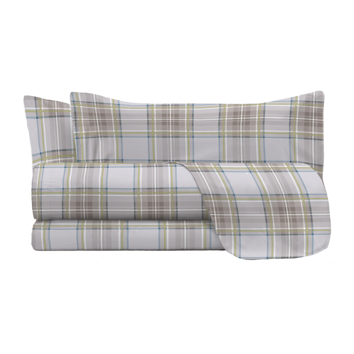 COMPLETO LETTO MATRIMONIALE ATHENA - 100% COTONE MADE IN ITALY