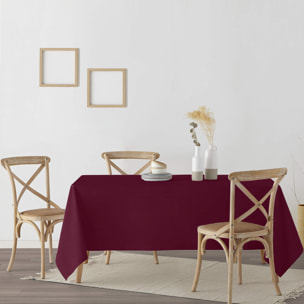 Nappe enduite Uni 03 - 100% coton - traitement antitaches - Multicolore