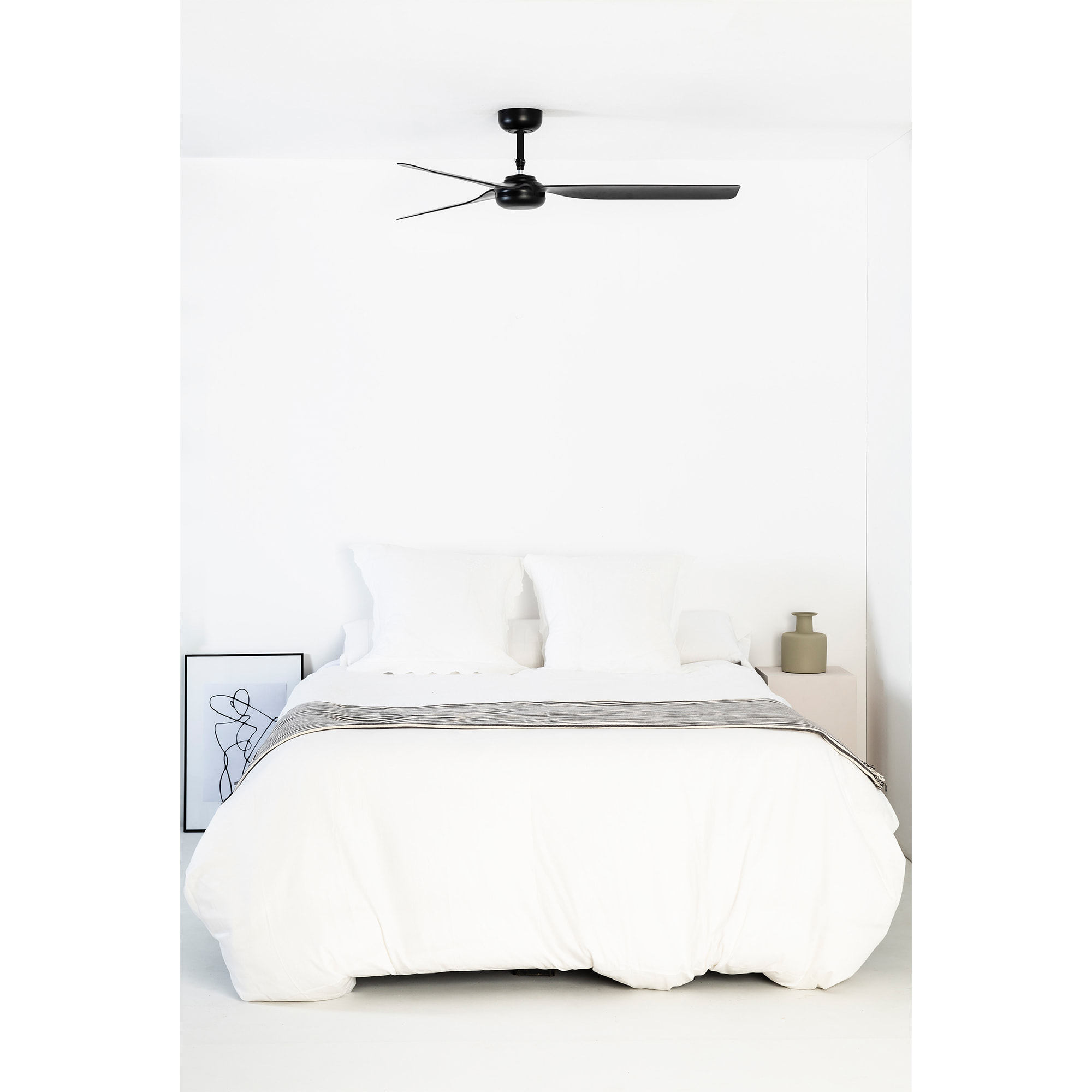 PUNT M Ventilatore nero DC SMART