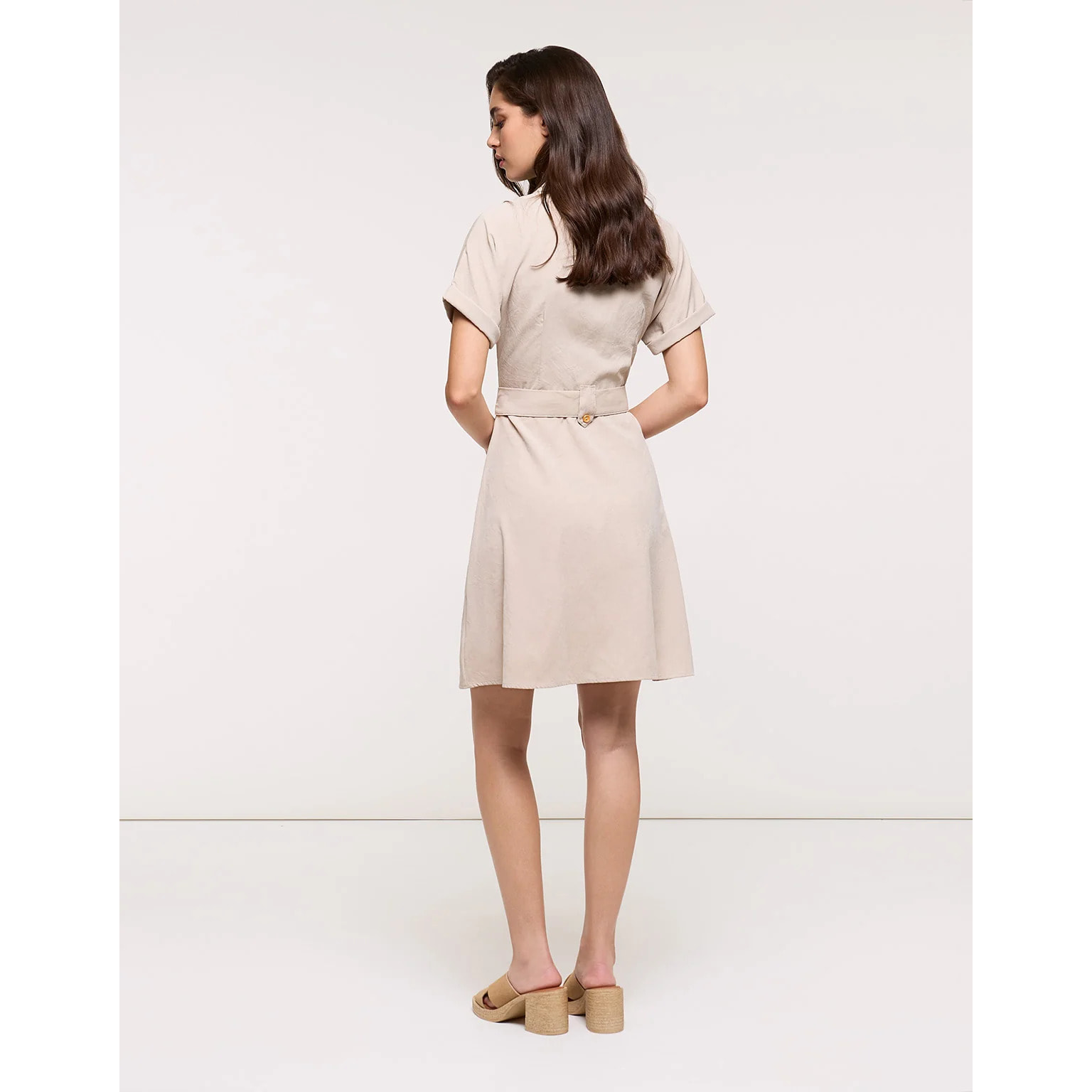 Vestido Corto Beige - Ilice II