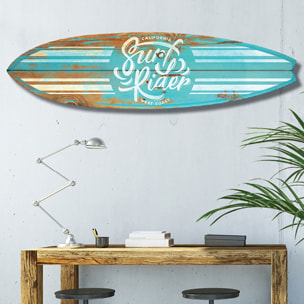 Planche de surf décorative surf california Tableau alu Dibond