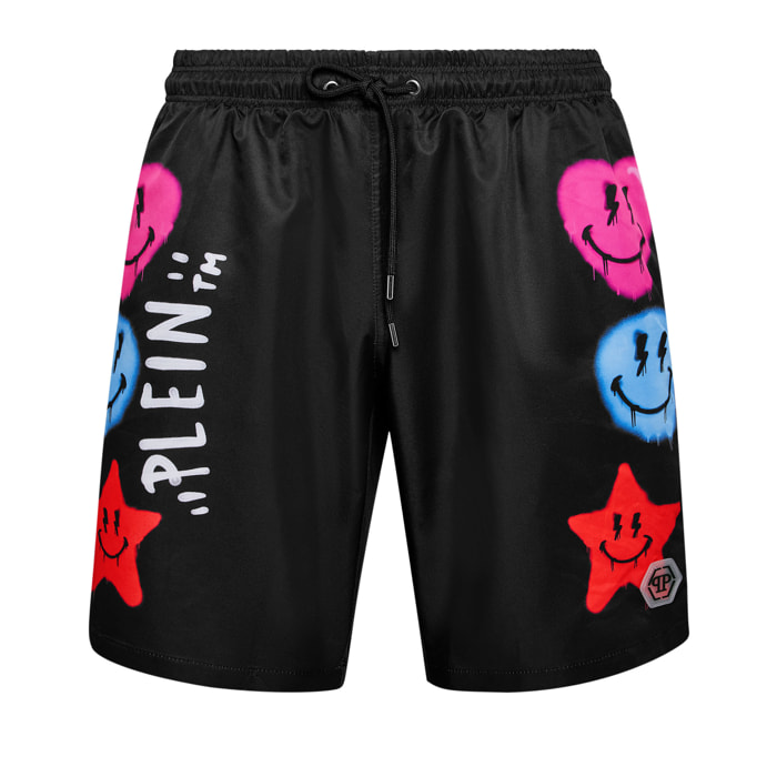 PHILIPP PLEIN Swim Trunks SMILE