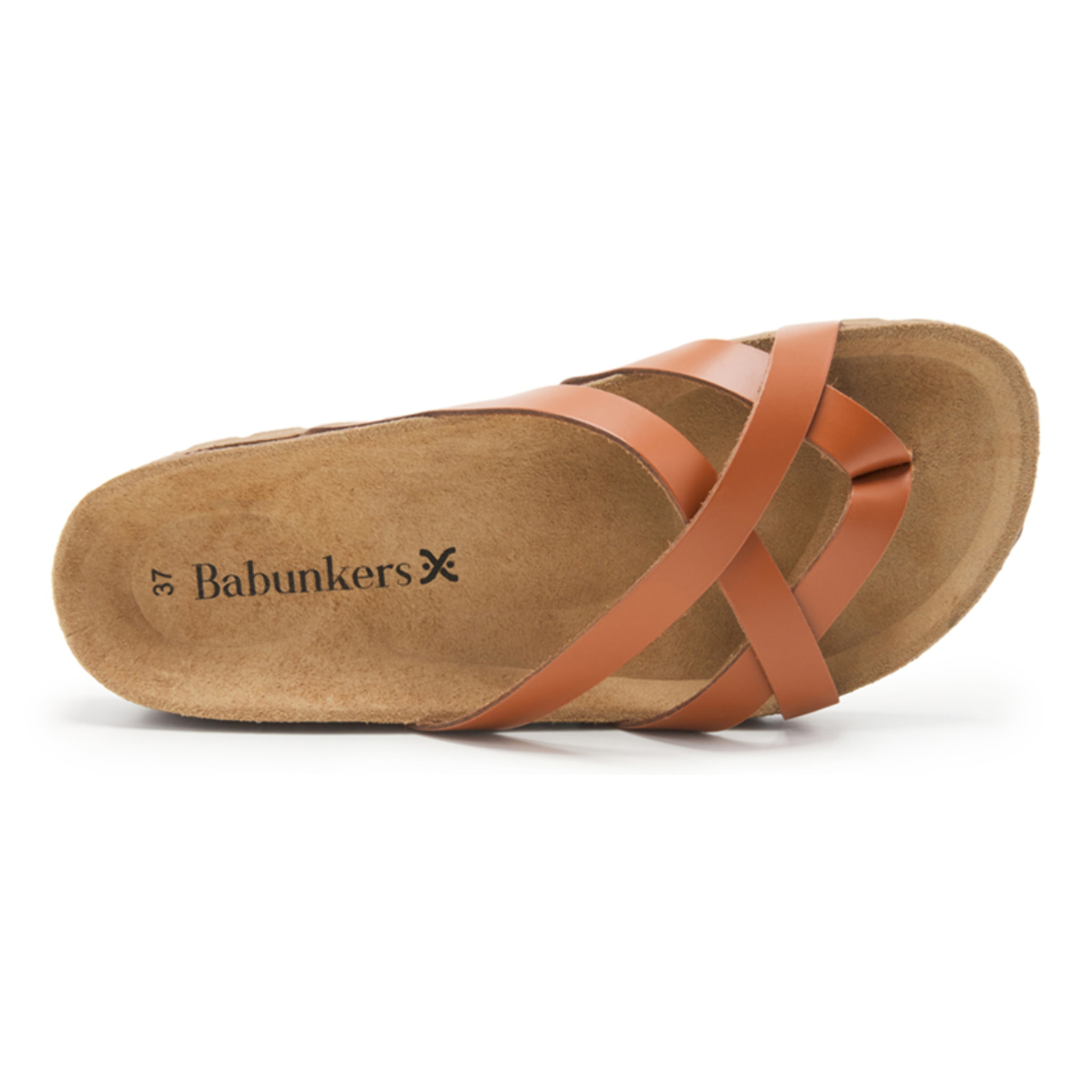 Sandalia BABUNKERS MARRON