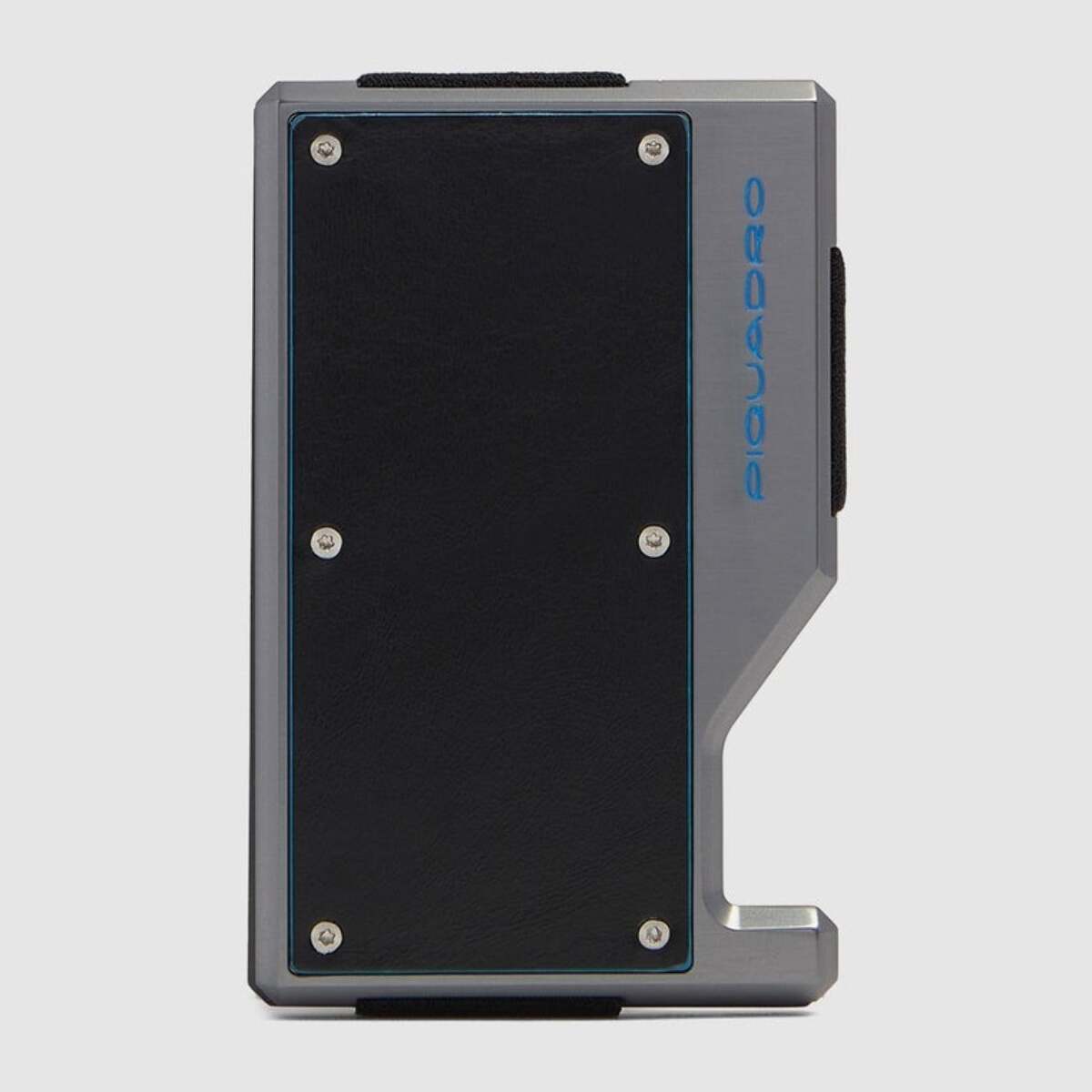 Piquadro Portacarte di credito MagSafe® con fascia elastica