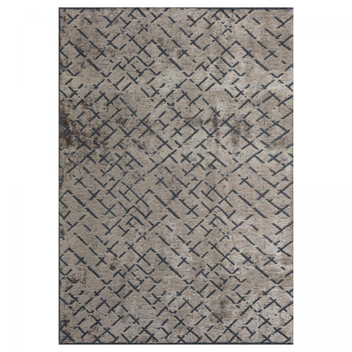 Tapis kilim tissé en coton motif simple GINO
