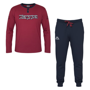 Pigiama Lungo Uomo KAPPA Caldo Cotone Interlock