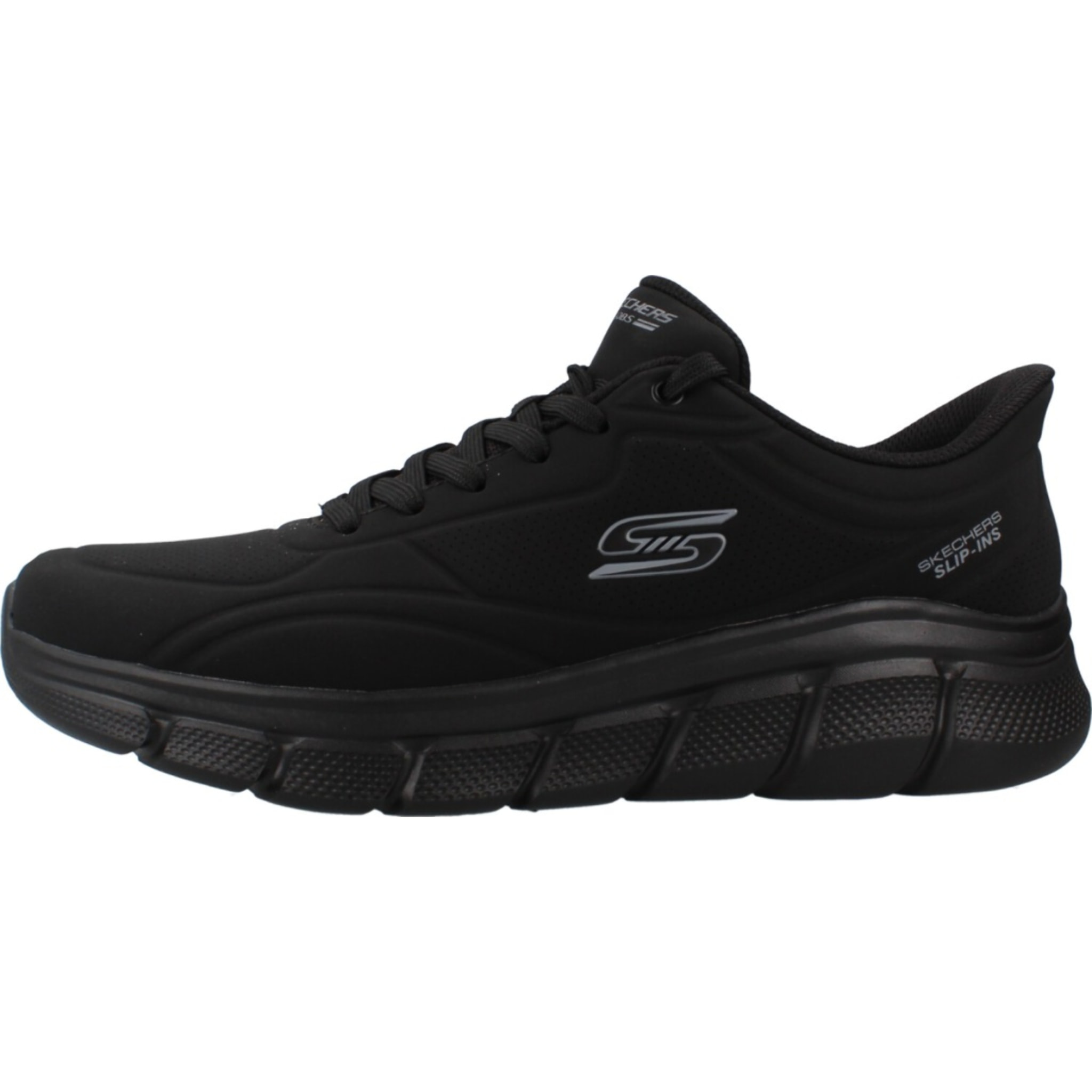 Sneakers De  Hombre Bobs B Flex - Smooth Edge Negro
