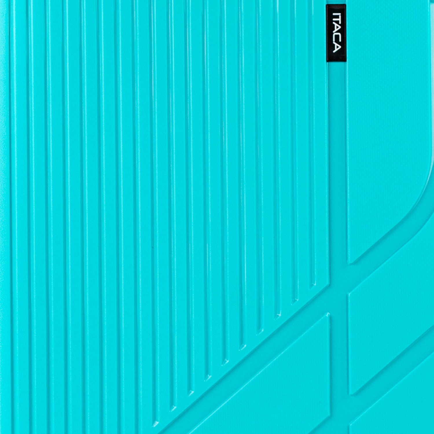 Juego De Maletas Rígidas Pp Itaca 761300 Viaje Pp Itaca Turquesa