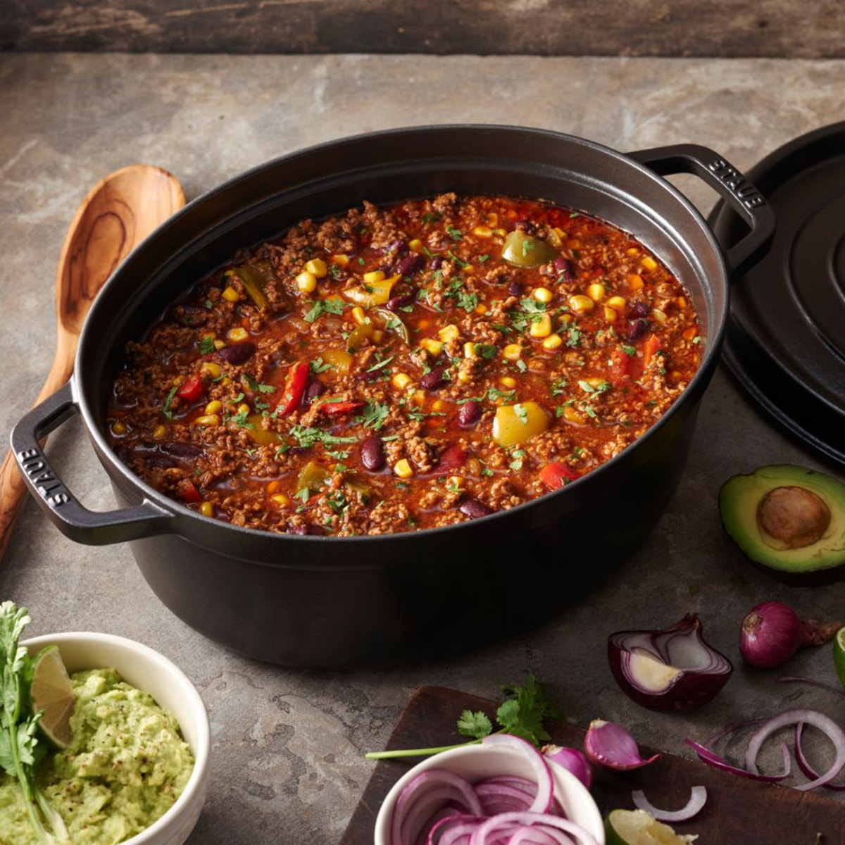 Cocotte en Fonte, Ovale, Ø 29 cm, 1 L, Noir Mat