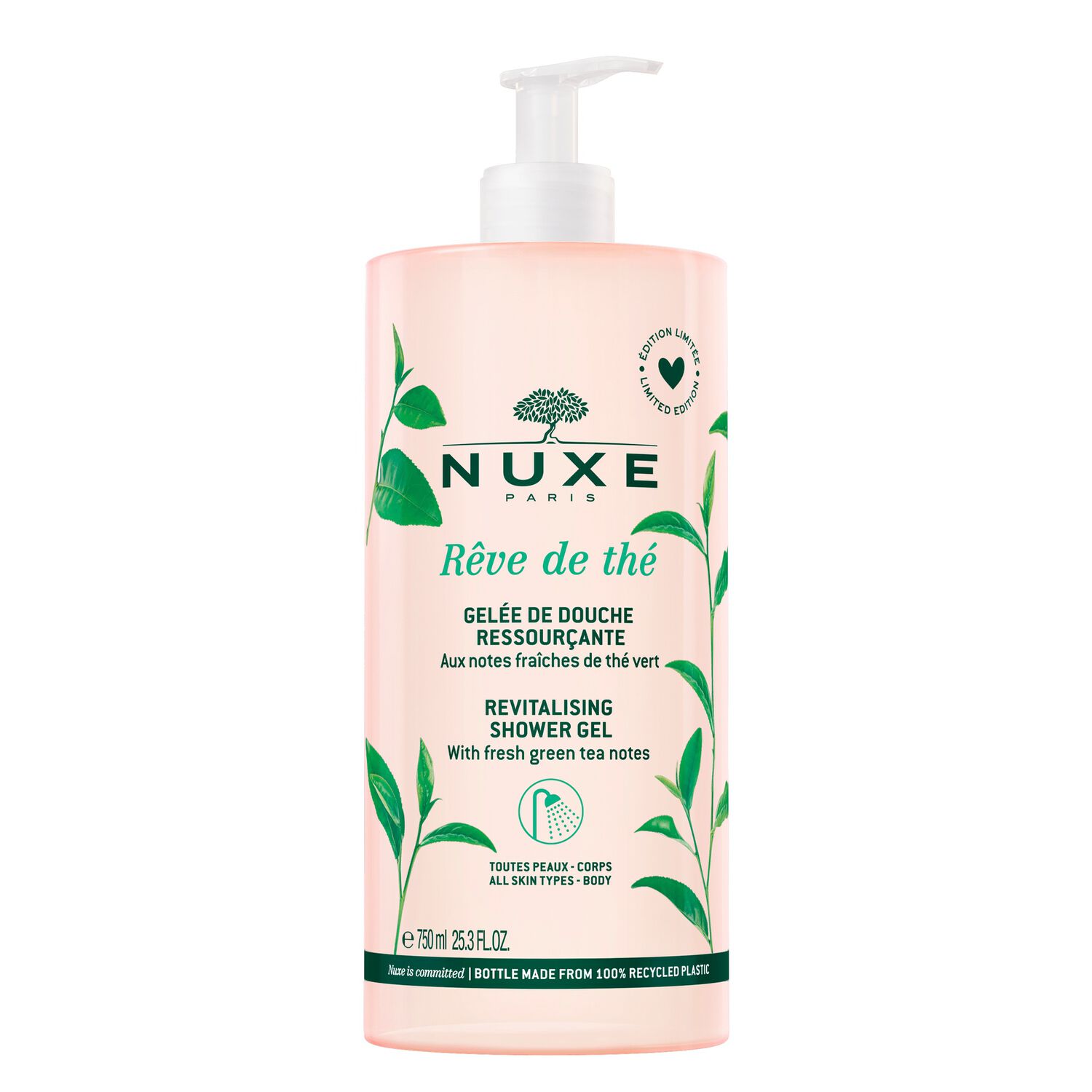 Rêve de Thé - Gelée de douche ressourçante 750ml