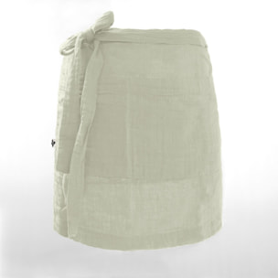 Tablier de Chef "Gaïa" 45 x 80 cm "Gaze de Coton" - Gaïa Vert d'Eau