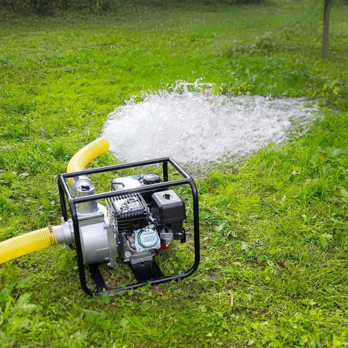 Motobomba para extraer y mover agua GWP300X, 212cc, 5,7cv, 5,5m3/h - 58m3/h - Greencut GWP300X