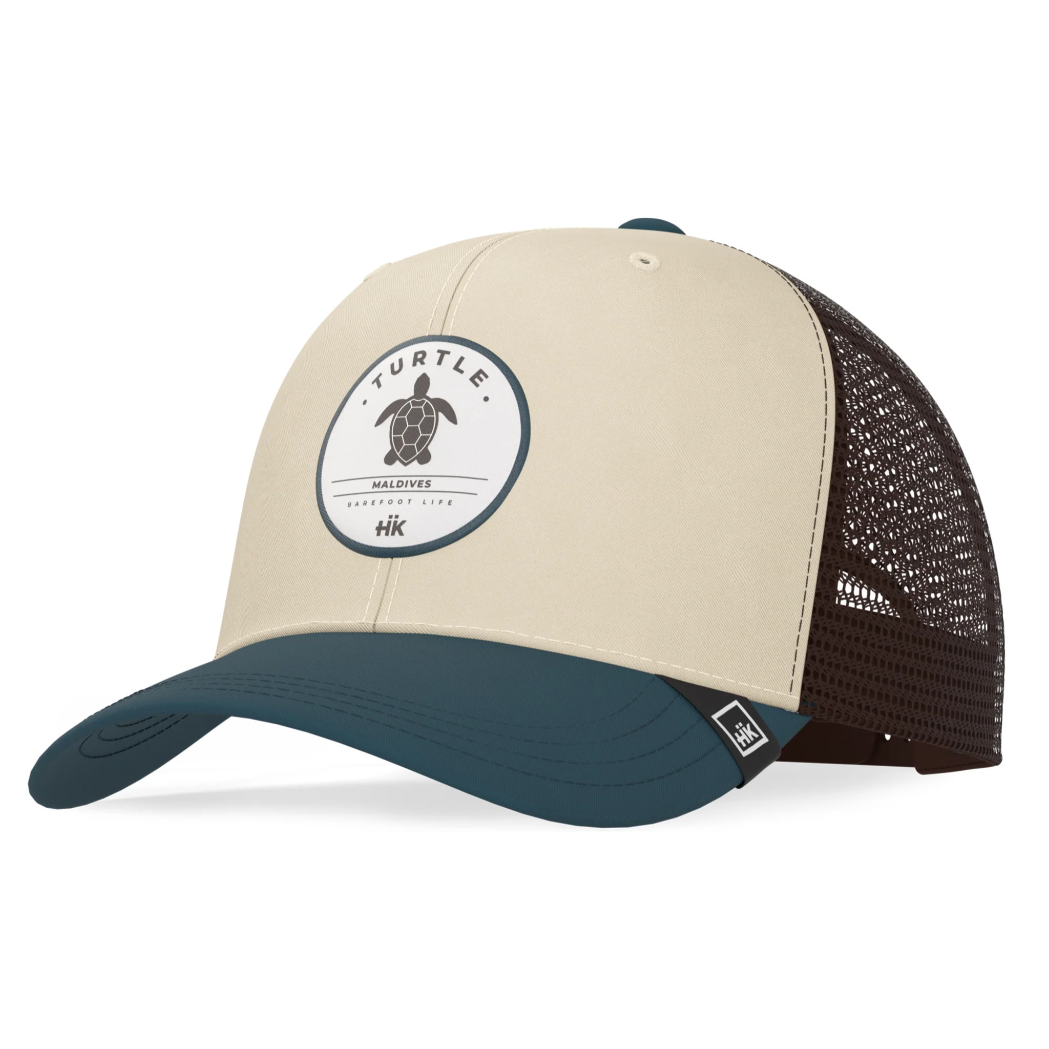 Gorras Hanukeii Turtle Truck Beige / Blue