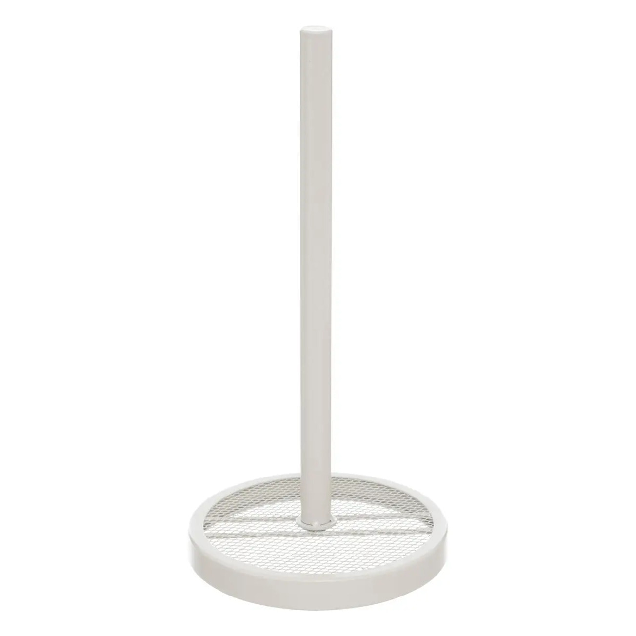 Porte essuie-tout "Mayaj" en métal beige