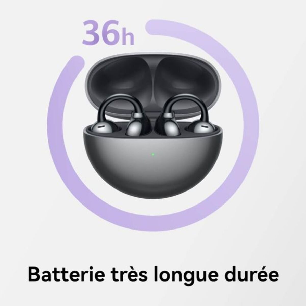 Ecouteurs HUAWEI FreeClip Noir