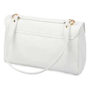 Azeglio borsa a tracolla donna. Pelle autentica Dollaro.