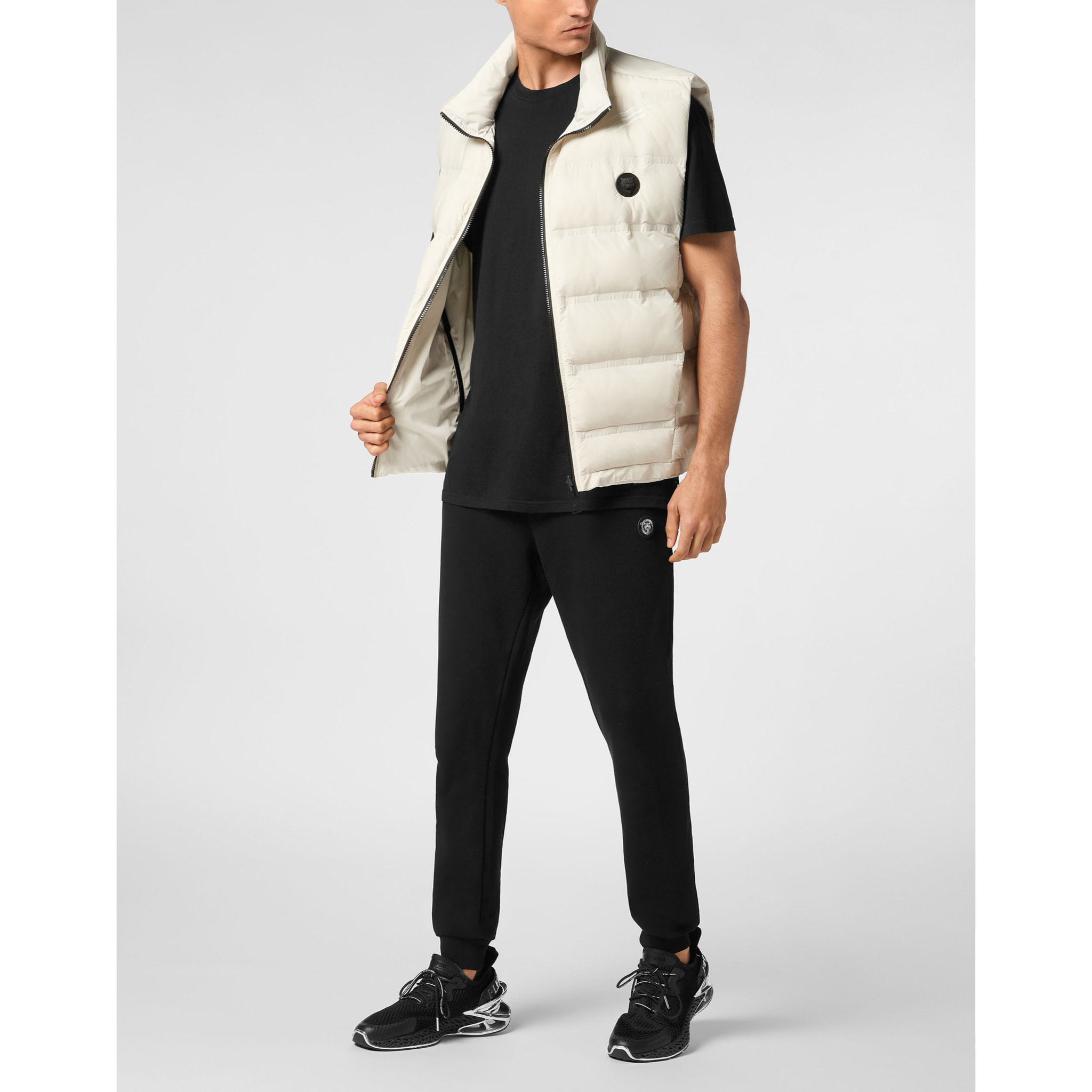 PLEIN SPORT Down Vest SCRATCH