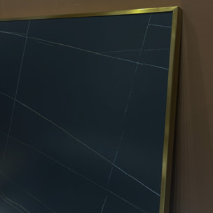 Piano Diamond 80X80 Pietra Nero C/Sfumac/Bordo Oro per soggriono, arredo bar ed esterni