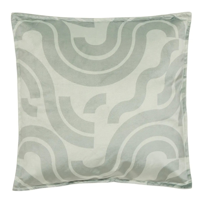 Coussin Lilou carré 45x45cm vert