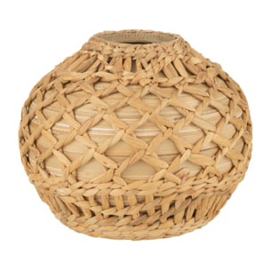 J-Line vase Tresse - bambou - naturel - small - Ø 25.5 cm