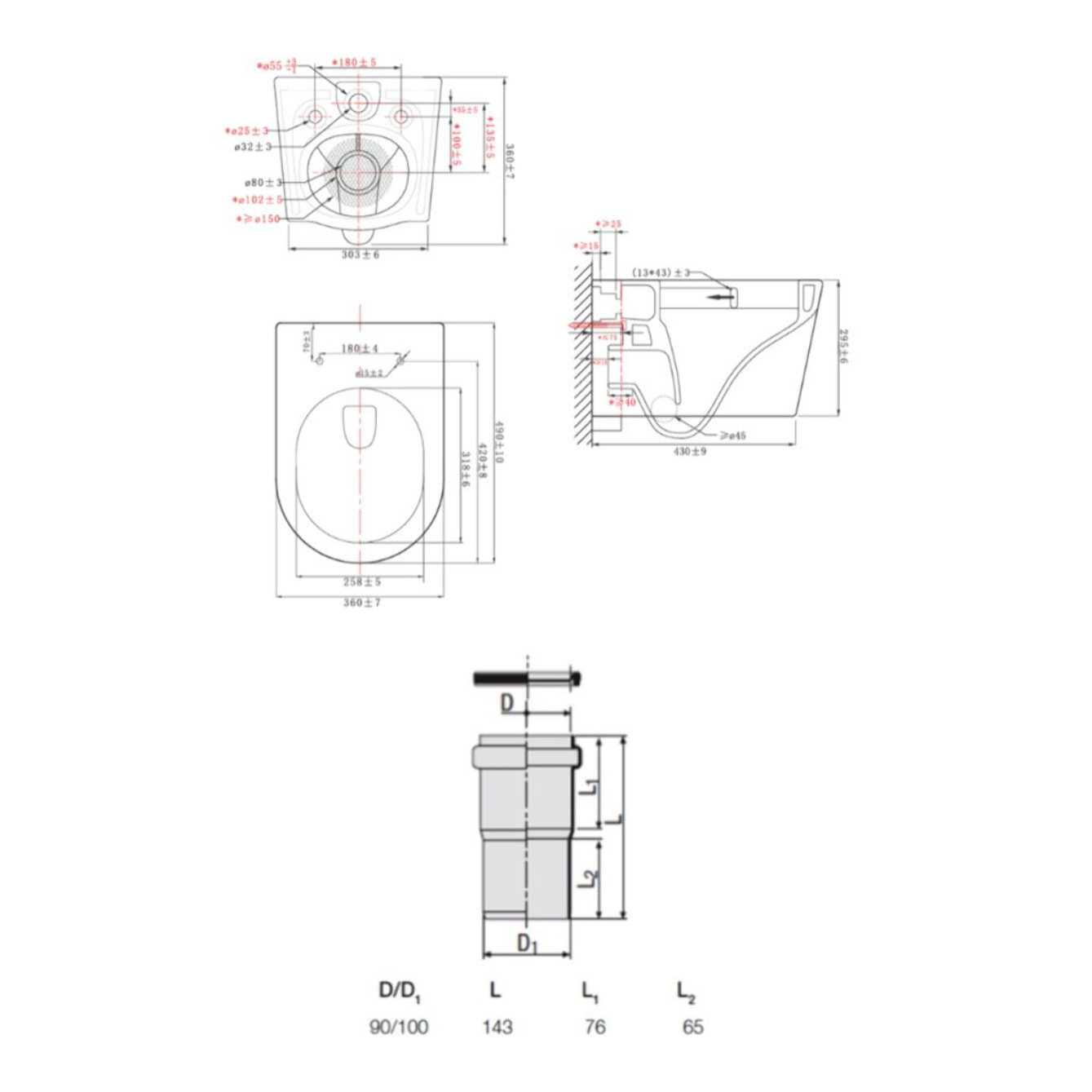 Pack WC bâti ECO 2L Swiss Aqua Technologies + WC suspendu Swiss Aqua Technologies + plaque blanche (STESTBRWT03-FR)