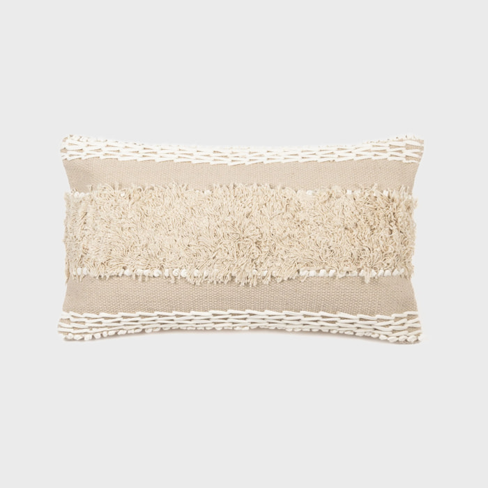 Cojín rectangular algodón 30x50 Domus - funda + relleno