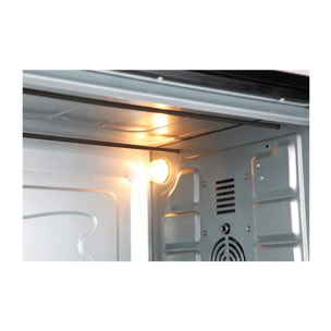 Horno de sobremesa JATA HN966 de 66 litros. 4 funciones: rotisserie, horno, grill y convección