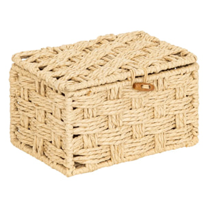 Lot de 3 boîtes Elio Naturel L18/22/25cm