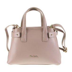 Borsa a mano da donna Made in Italy - Modello Edera Pro - 100% pelle - 27.5 x 20.5 x 10.5 cm