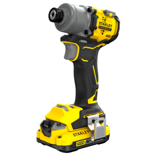 Visseuse à impact 203 Nm Brushless 18V, 2 batteries 2Ah, STANLEY FATMAX V20