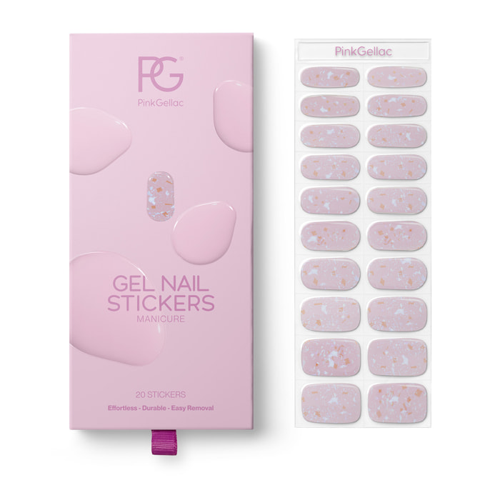 Stickers gel - 0008 Holographic Blush