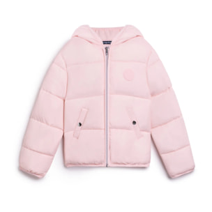 Giacca imbottita in nylon rosa di Conguitos