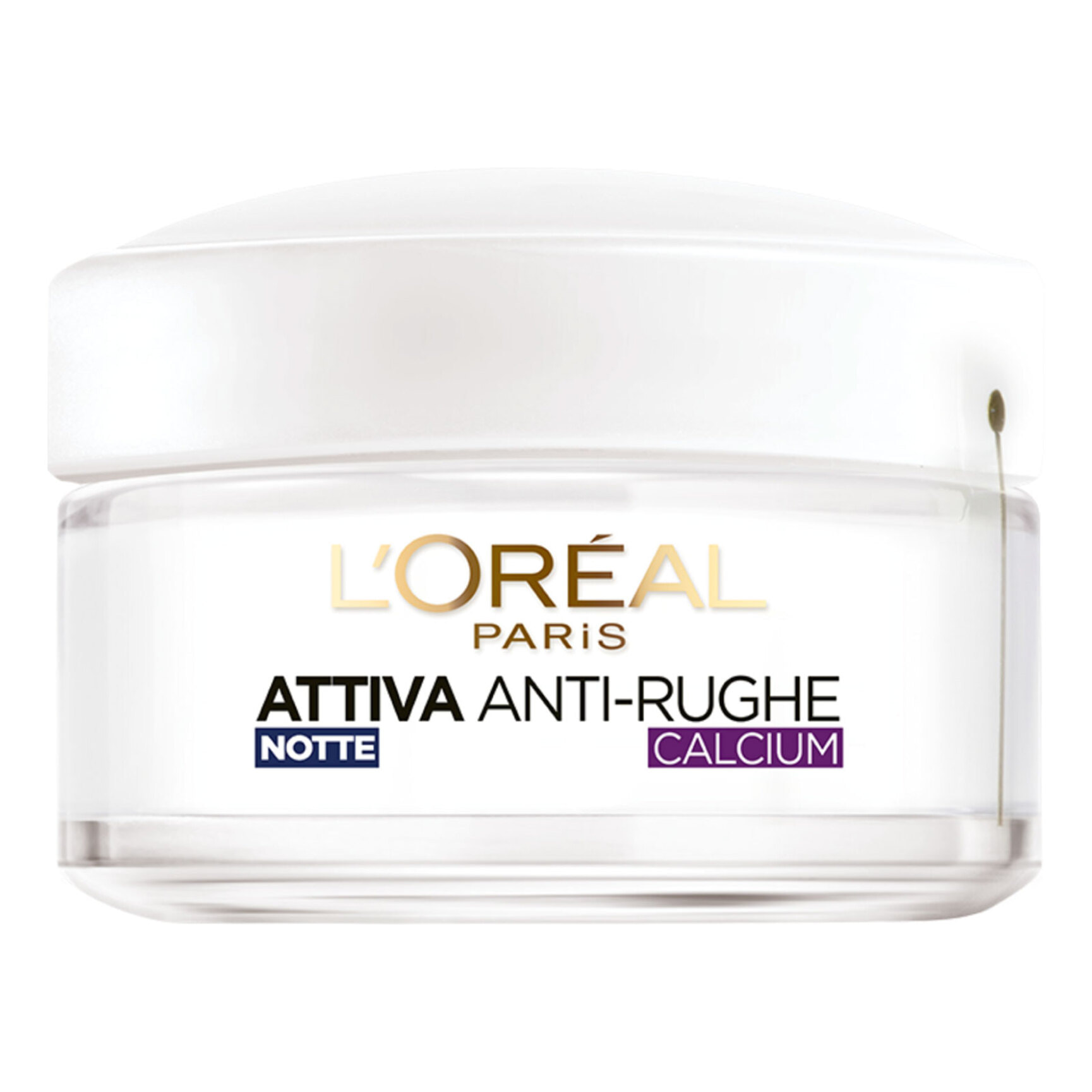 Crema Viso Trattamento Densificante Notte Attiva Anti-Rughe 55+ Calcium Idratante 50ml