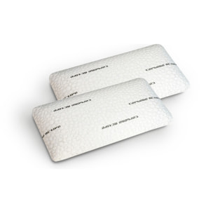 Pack de 2 Almohadas Visco Carbono
