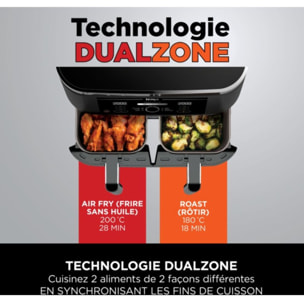 Friteuse sans huile NINJA Foodi Dual Zone AF200EU