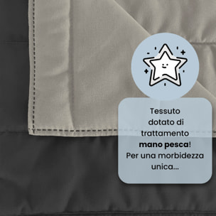 TRAPUNTINO ESTIVO ELEGANT PIAZZA E MEZZA, BICOLORE