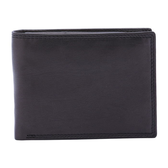 Portafoglio  da uomo In Vera pelle Made in Italy 9,5x12x2,5 cm