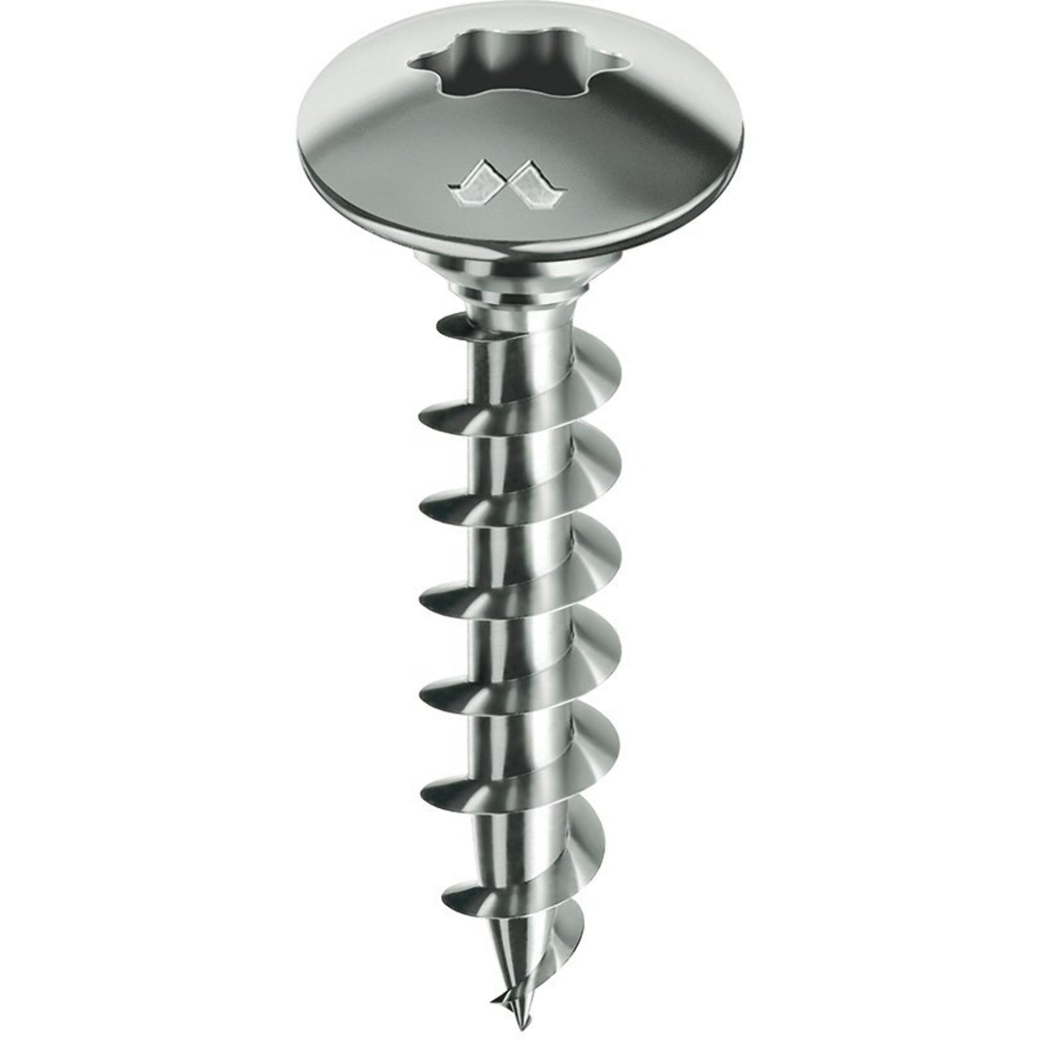 Vis MUSTAD Panelvit FC Tête de penture - Torx - Ø7x60mm - Chromitting - Boite de 100 - PV057A700600C8C