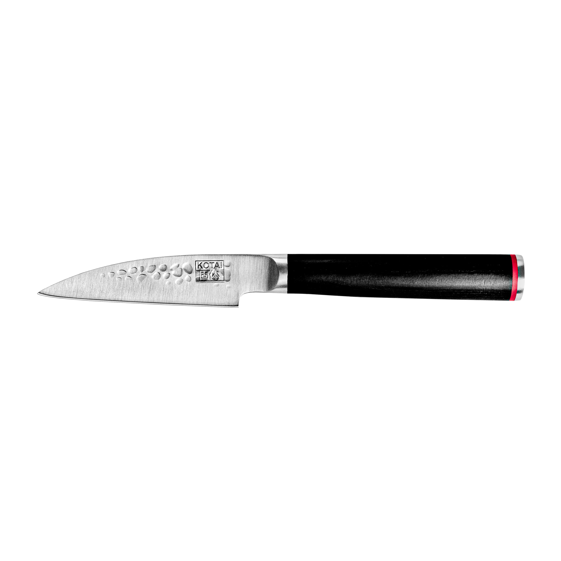 Cuchillo mondador martillado | acero 440C | L: 9 cm